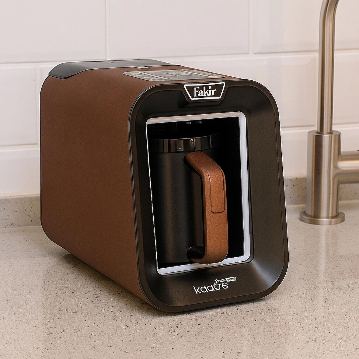 Fakir Kaave Uno Pro Kahverengi Türk Kahve Makinesi