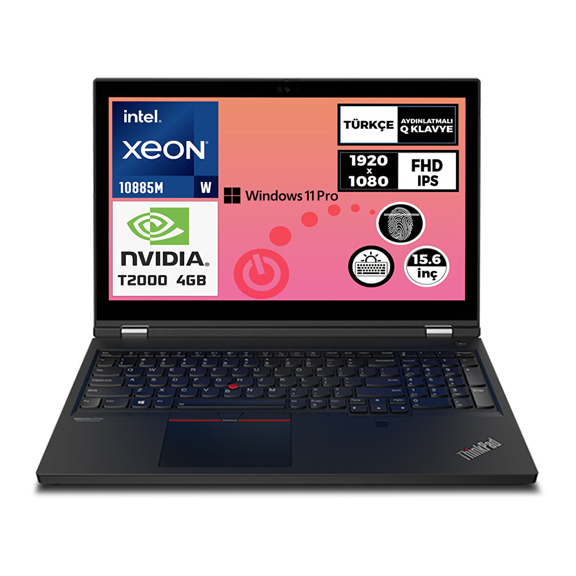 Lenovo MWS ThinkPad P15 G1 Xeon W-10885M vPro 96GB 6TB SSD 4 GB T2000 15.6" FHD W11P 20STS1HLTX 038