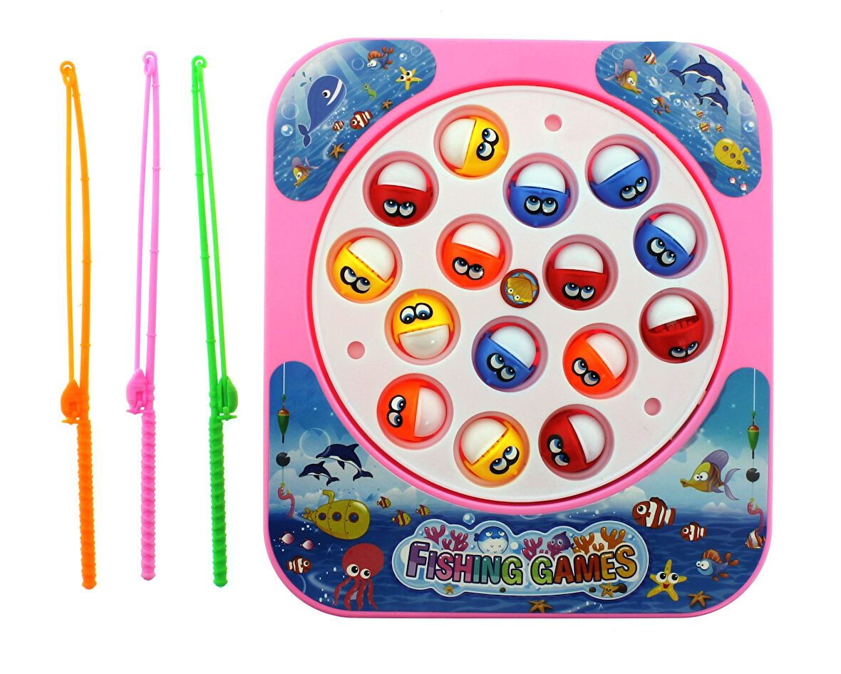 Kare Balık Tutma Oyunu Pembe