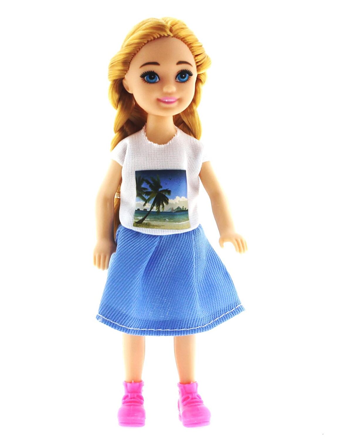 Baonier Kumsal Tshirt 14 cm Sarışın Tekli Kız Bebek