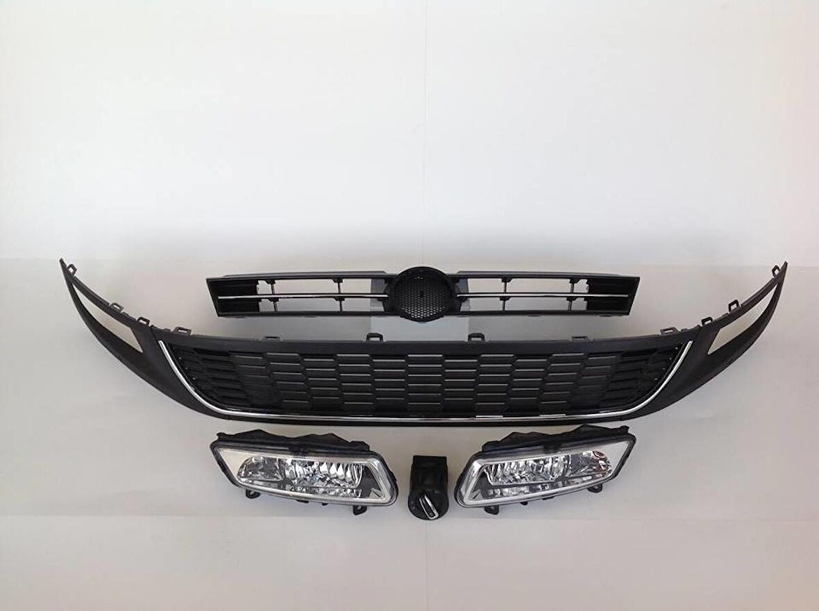 Volkswagen Polo 2010-2014 Panjur Orta Izgara Set 7 Parça 440401483 