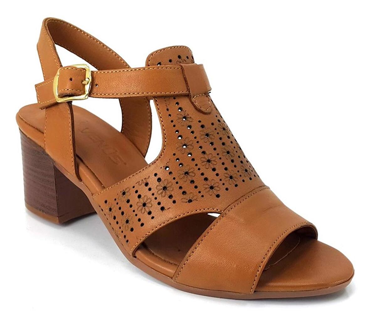 Venüs 1857209 23YS Günlük Bayan Sandalet Taba