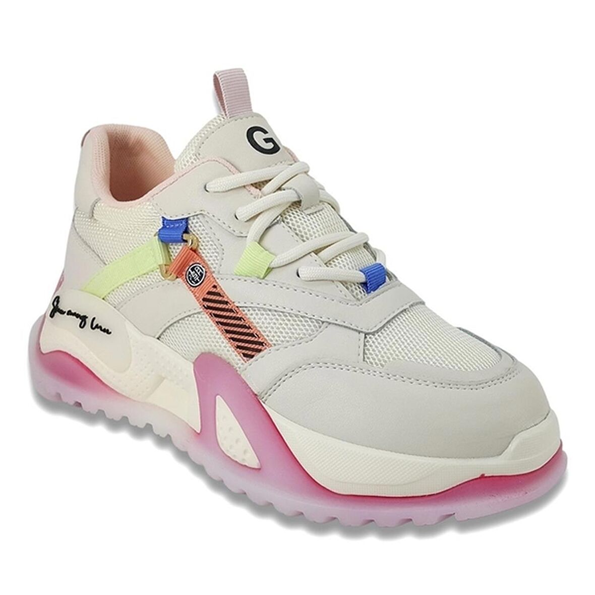 Guja 425 24YA Sneaker Kadın Günlük Spor Ayakkabı - Pembe