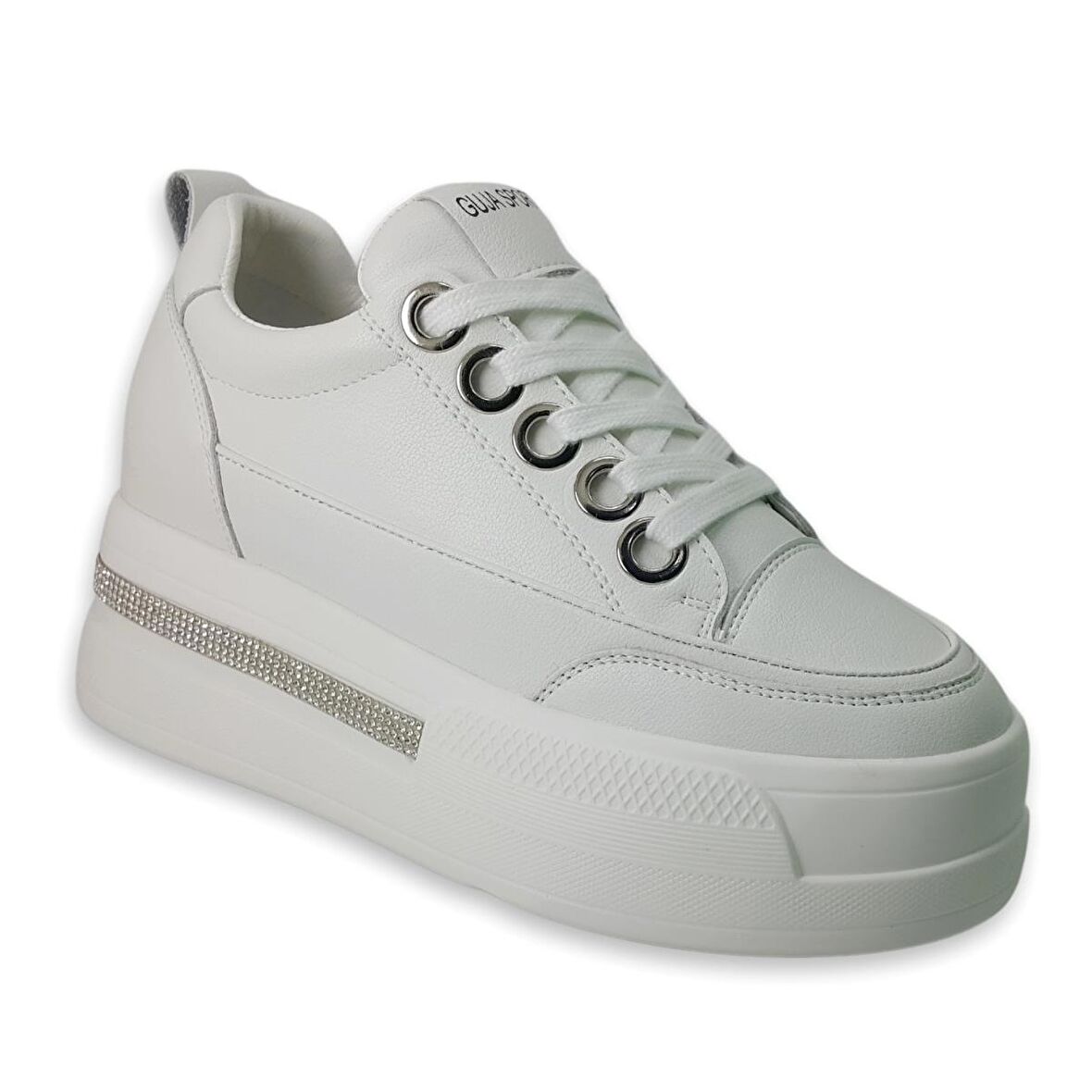 Guja 492 24YA Sneaker Kadın Günlük Spor Ayakkabı - Beyaz