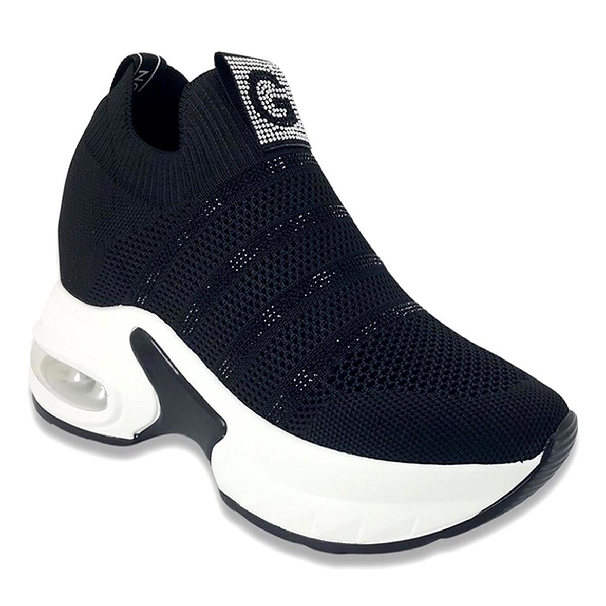 Guja 3004 24YA Kadın Sneaker Günlük Spor Ayakkabı - Siyah