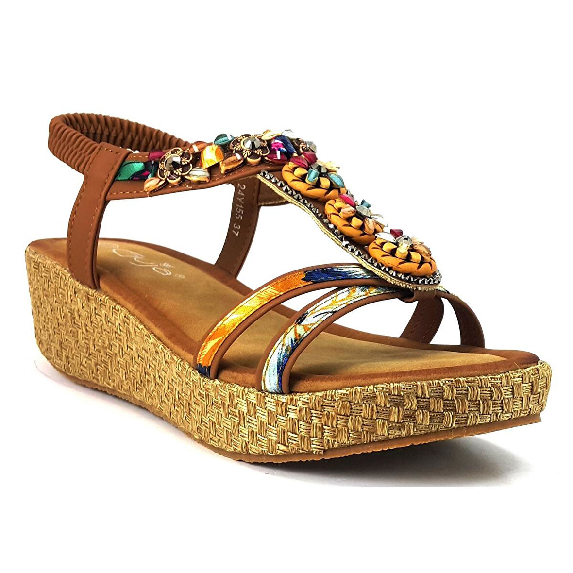 Guja 155 24YS Kadın Günlük Sandalet - Camel