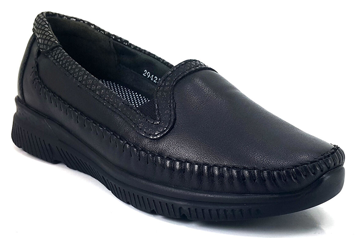 Forelli Laden 24KA Kadın Anatomik Günlük Ayakkabı - Siyah