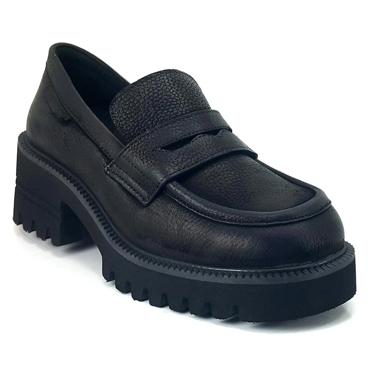 Mammamia 3075 24KA Kadın Günlük Ayakkabı - Siyah Nubuk