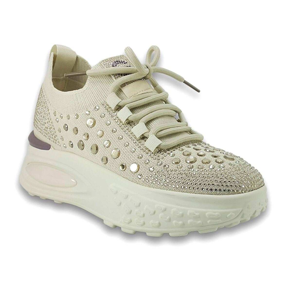 Guja 305 5 25YA Kadın Sneaker Günlük Ayakkabı Bej