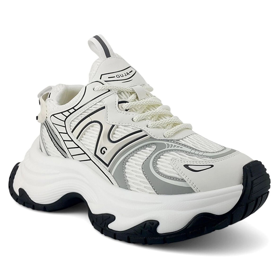 Guja 324 25YA Kadın Sneaker Günlük Ayakkabı Beyaz