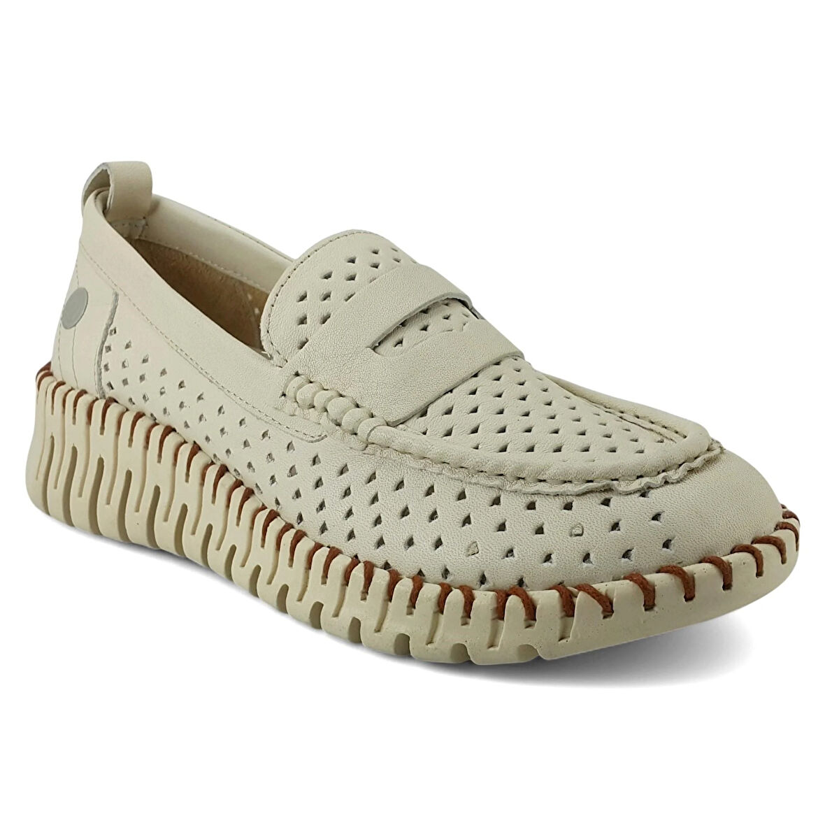 Mammamia 165 25YA Kadın Günlük Ayakkabı Bej