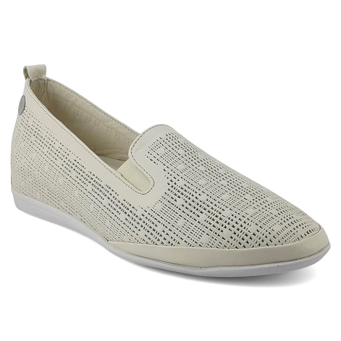 Mammamia 7120 25YA Kadın Günlük Ayakkabı Krem