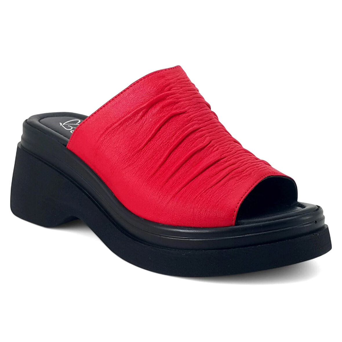 Beety 64012 25YT Kadın Günlük Terlik Kırmızı