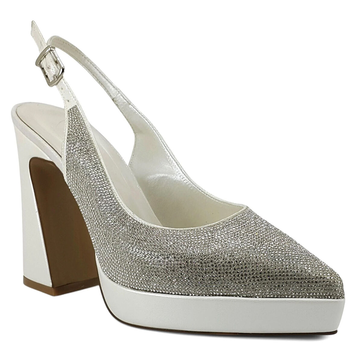 Beety 1280 25YA Kadın Abiye Ayakkabı Sedef