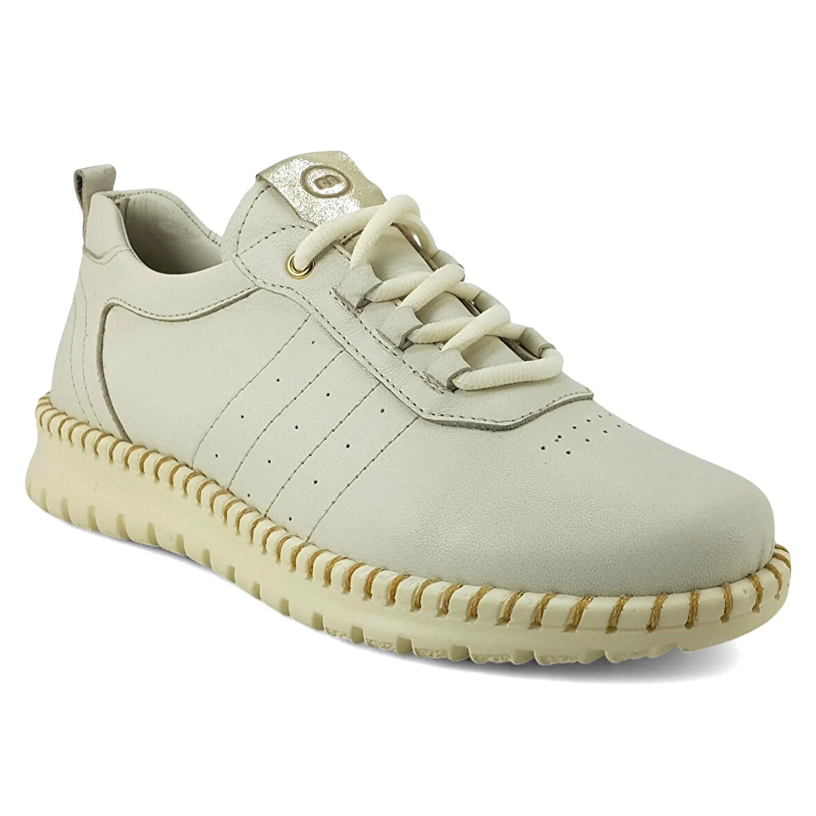 Mammamia 3275 25YA Kadın Günlük Ayakkabı Krem