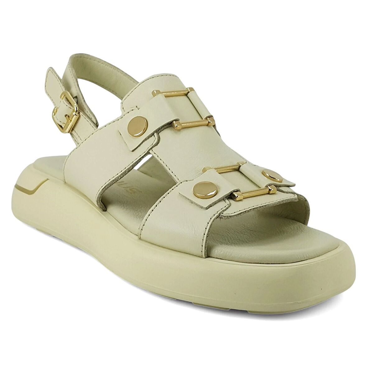 Venüs 25440007 25YS Kadın Günlük Sandalet Bej