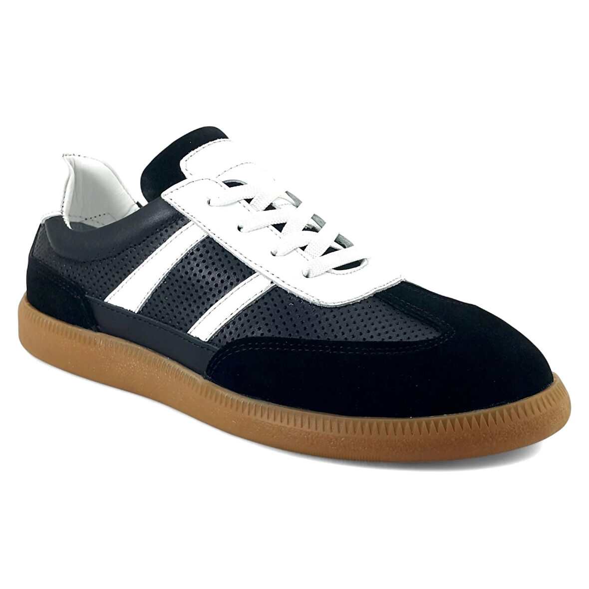 Mammamia 7390 25YA Kadın Günlük Ayakkabı Siyah Süet