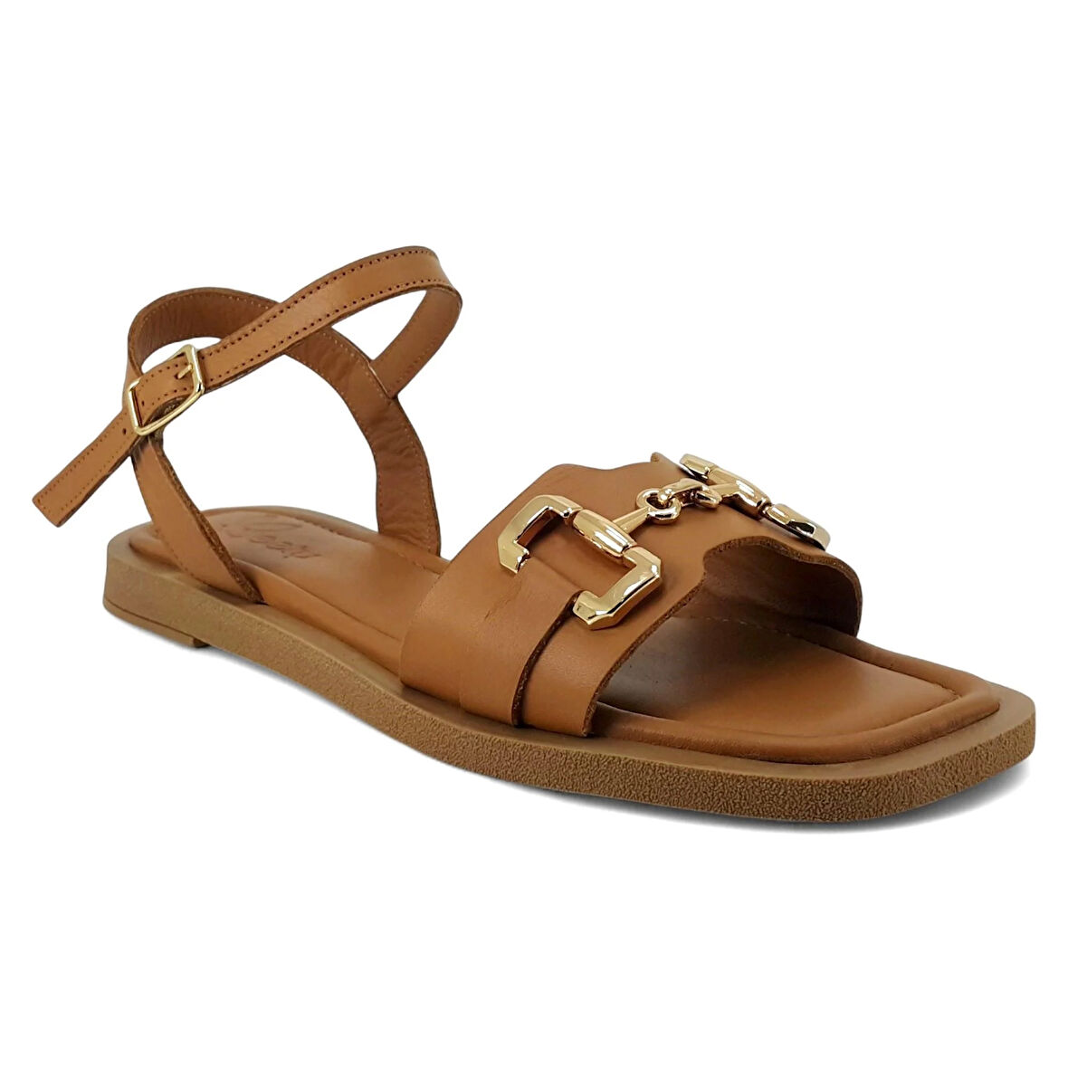 Beety 386 25YS Kadın Günlük Sandalet Taba