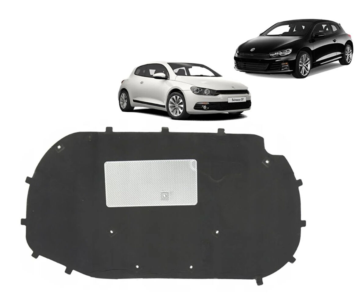 MOTOR KAPUT KEÇESİ KLİPSLİ 1.Kalite-SCİROCCO 2009-2018