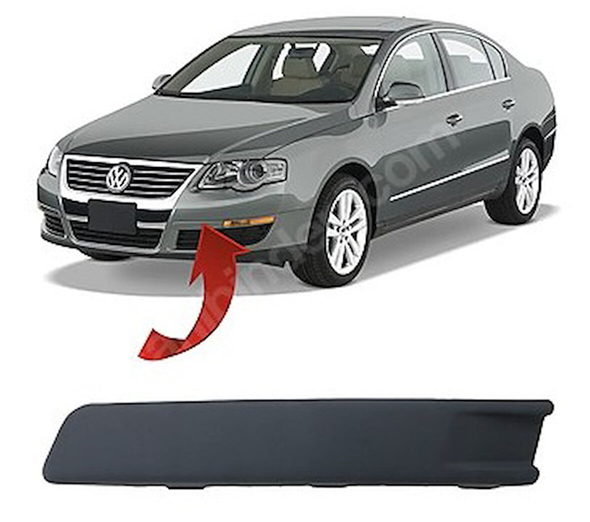 SİNYAL YAN  KAPLAMASI SOL PASSAT 2005-2011