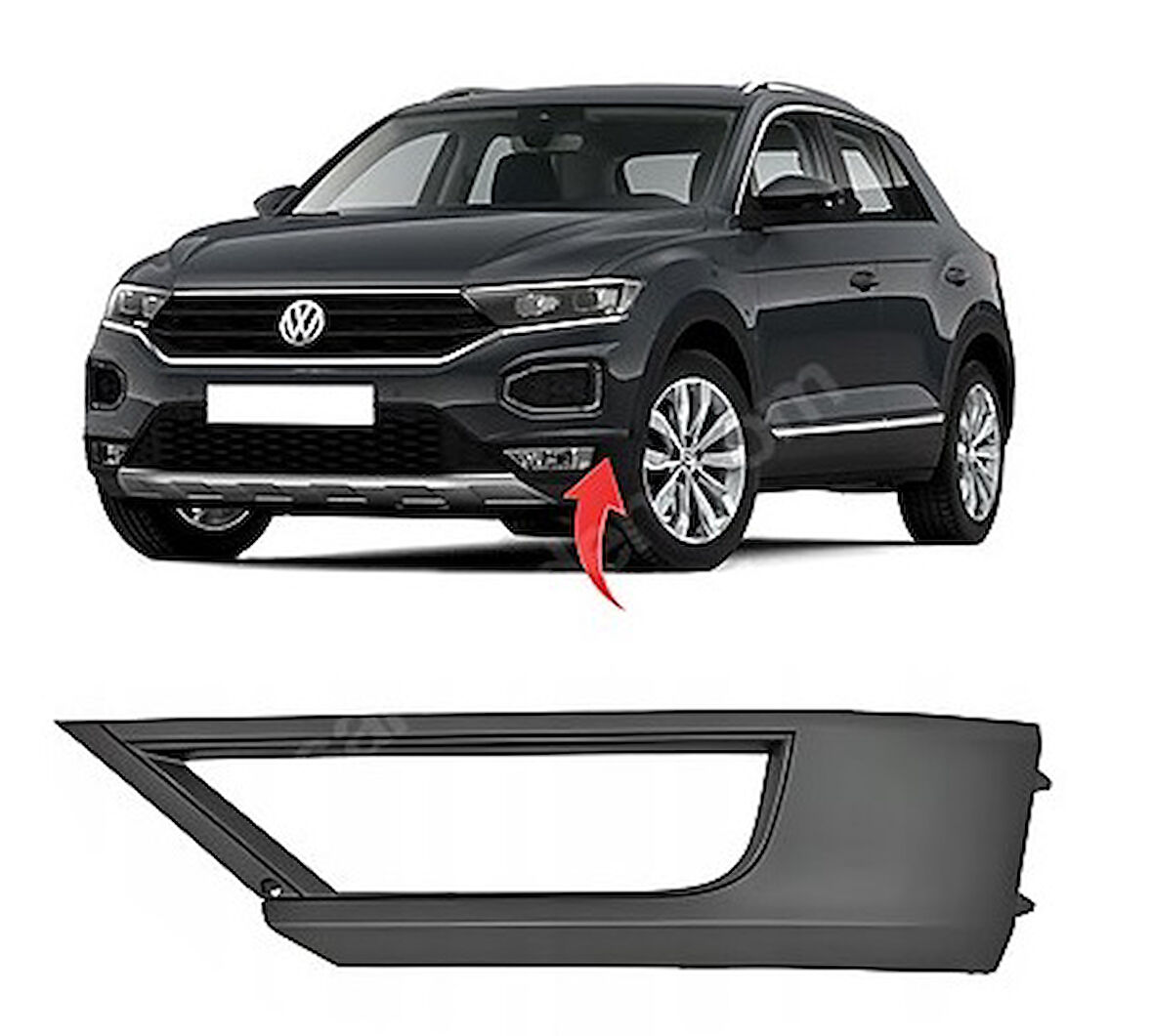 SİS KAPAGI SOL  T-ROC 2018>>