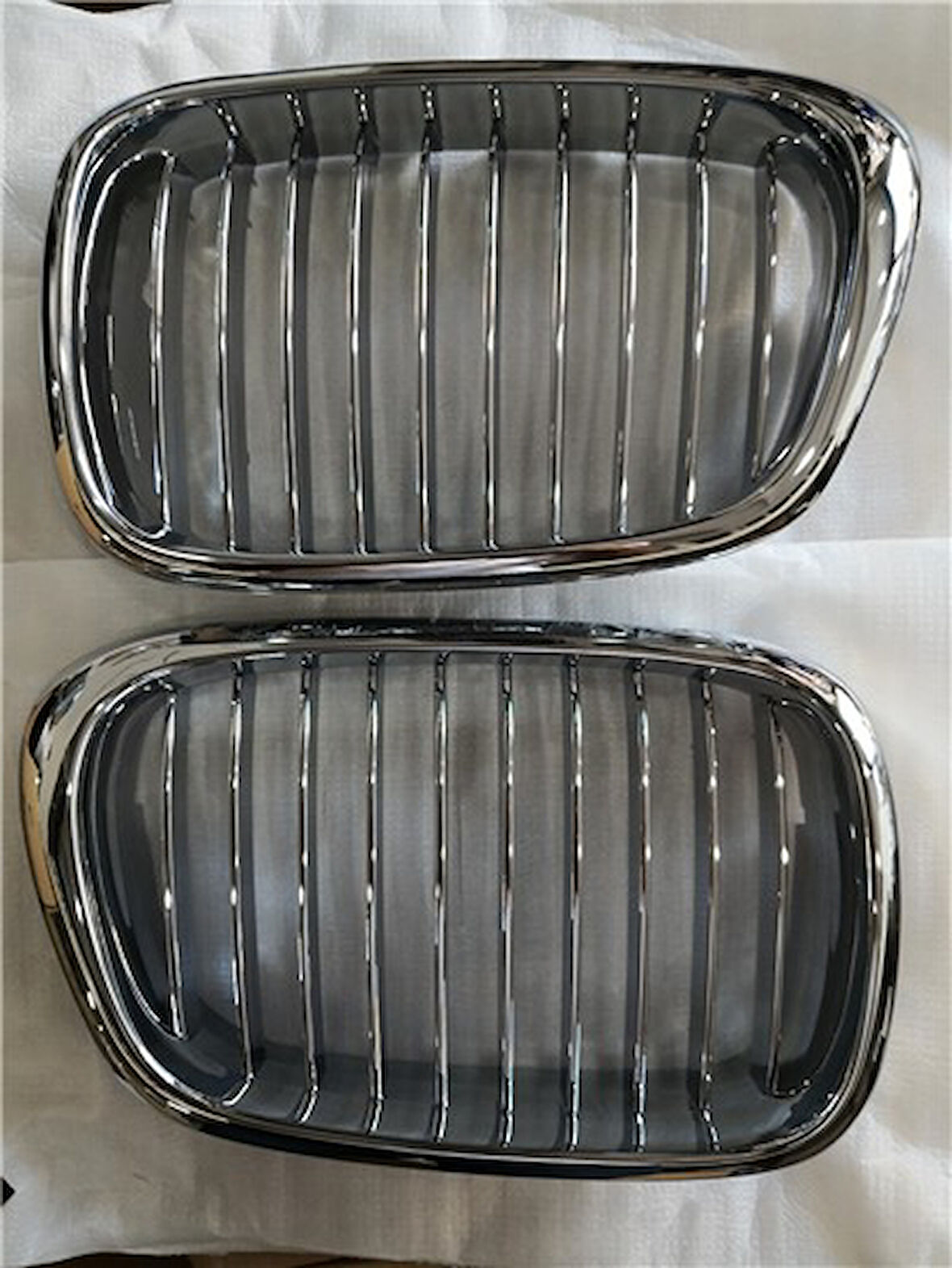 Bmw E39 Ön Panjur Böbrek Krom Set 2001-2003
