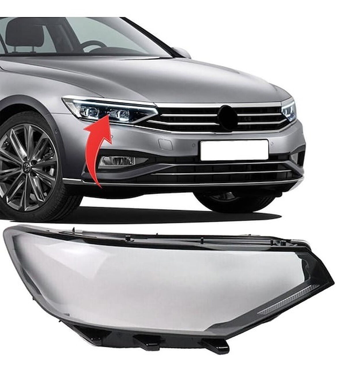 Passat B 8.5 Far Camı Sag High 2019>>