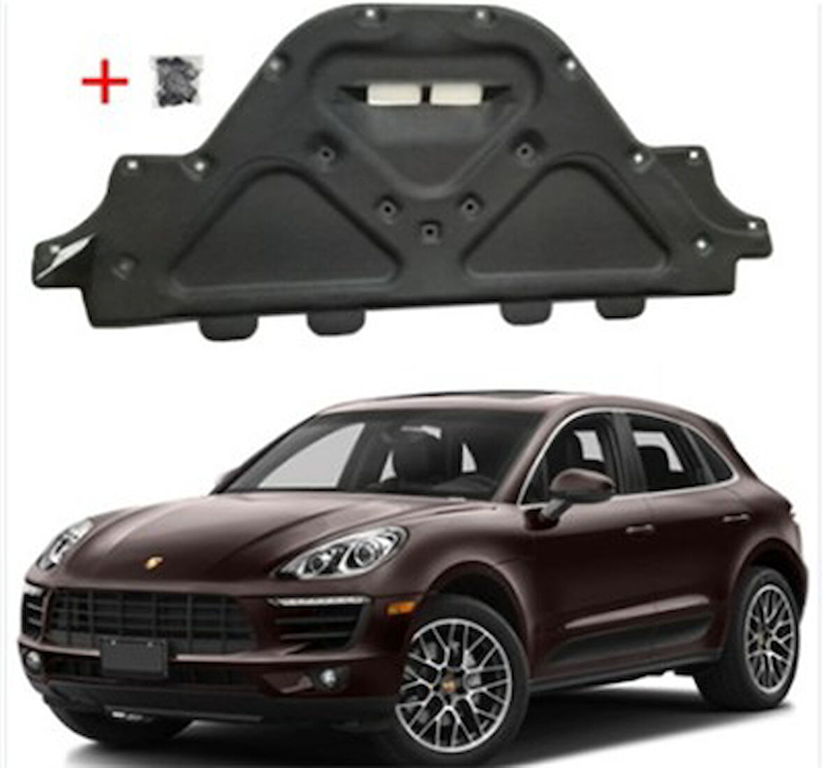 Porsche Macan S Motor Kaput Izolasyonu 2014-2016 95B863831B