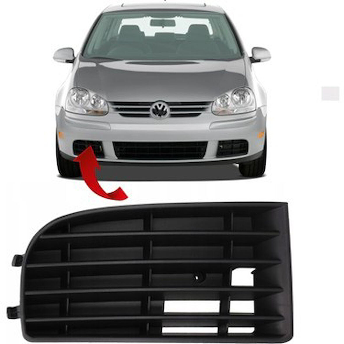 Golf 5 Sis Kapagı Sissiz Sag 2004-2009
