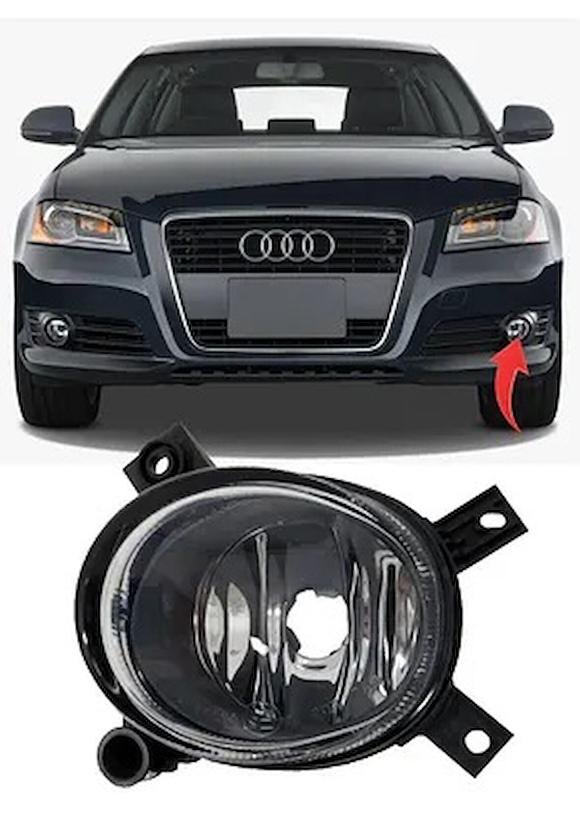 SİS FARI SOL AUDİ A3 05-11