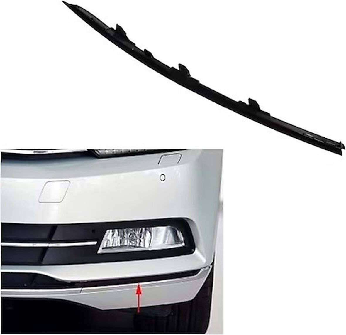 Passat Ön Tampon Sus Cıtası Sag 2015 3g0854322