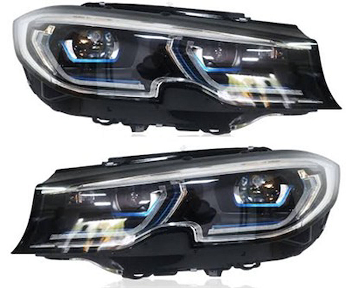 Bmw G20 Komple Far Sol Sag Set Halinde Beyınler Uzerınde Tak Calıstır 2017-2020