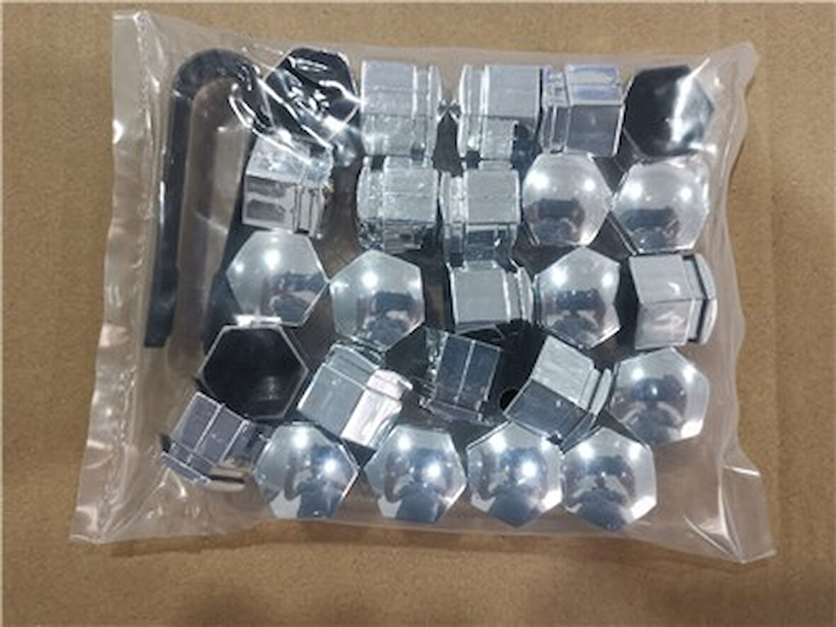 BİJON KAPAGI 20 Lİ SET KROM + CIKARMA APARATI Q7 2007-2015