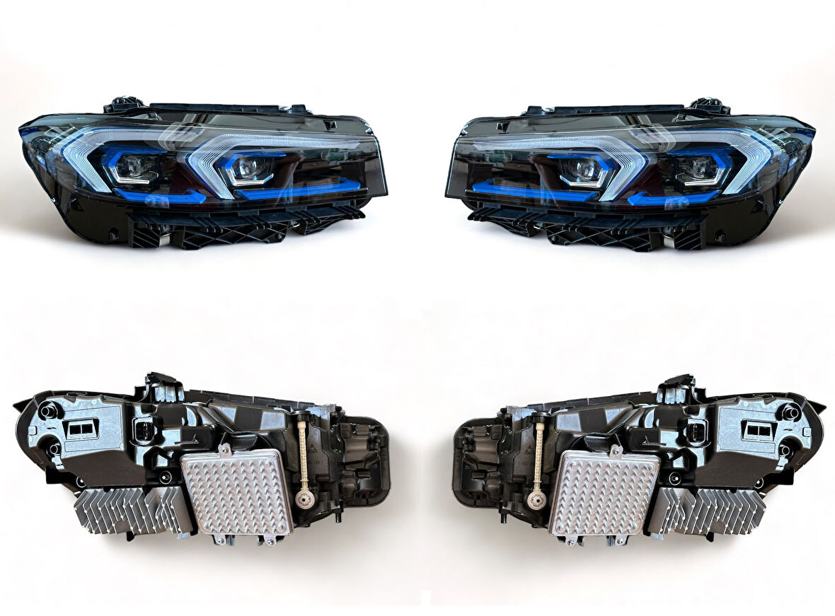 Bmw G20 Komple Ön Far Sag Sol Set Modıfıye Lcı-tıpı Lazer-lıght(DÖNÜŞÜM) 2020>>