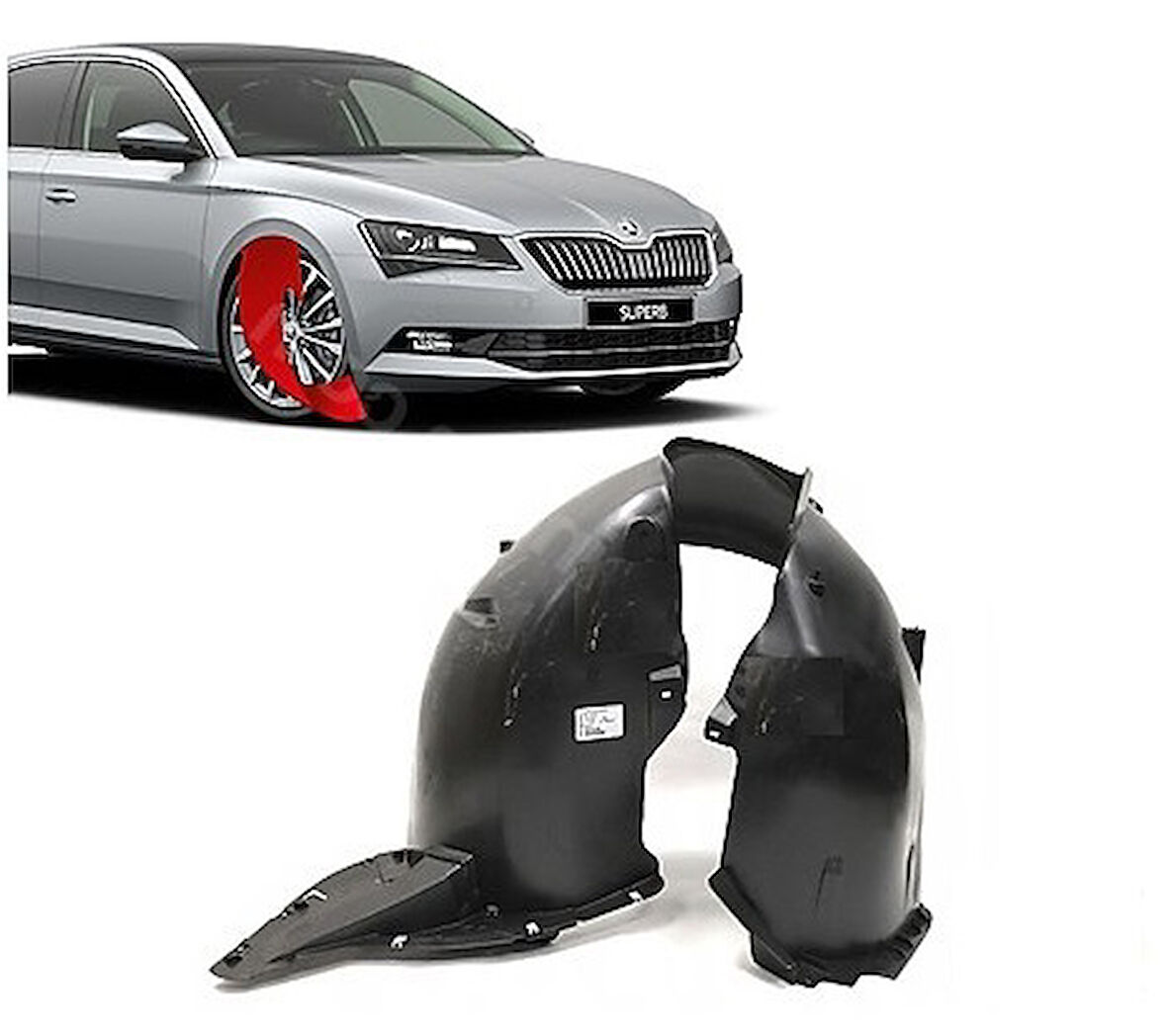 Superb Camurluk Davlumbazı Sag  2015-2024 3V0809958B 