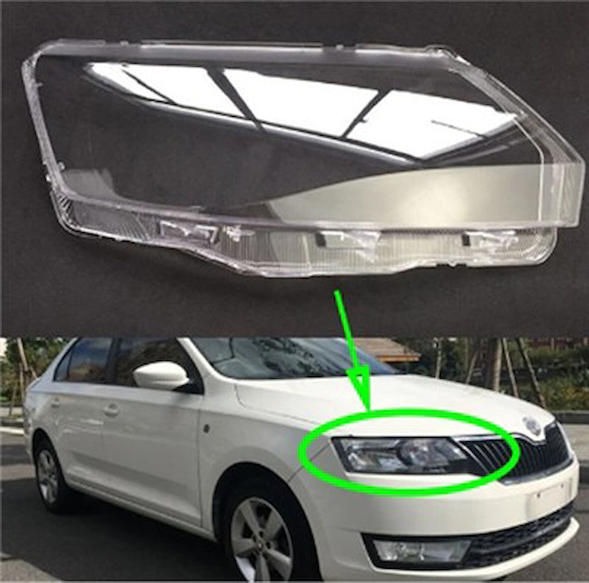 Skoda Rapid Far Camı Sağ 5Jb941018X 2013-2023