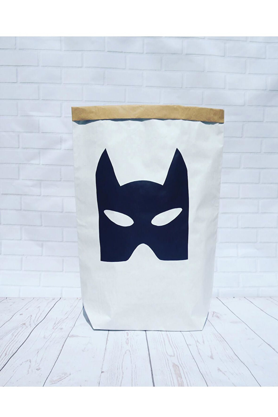 BATMAN MASKE  KAĞIT OYUNCAK TORBASI 50X80