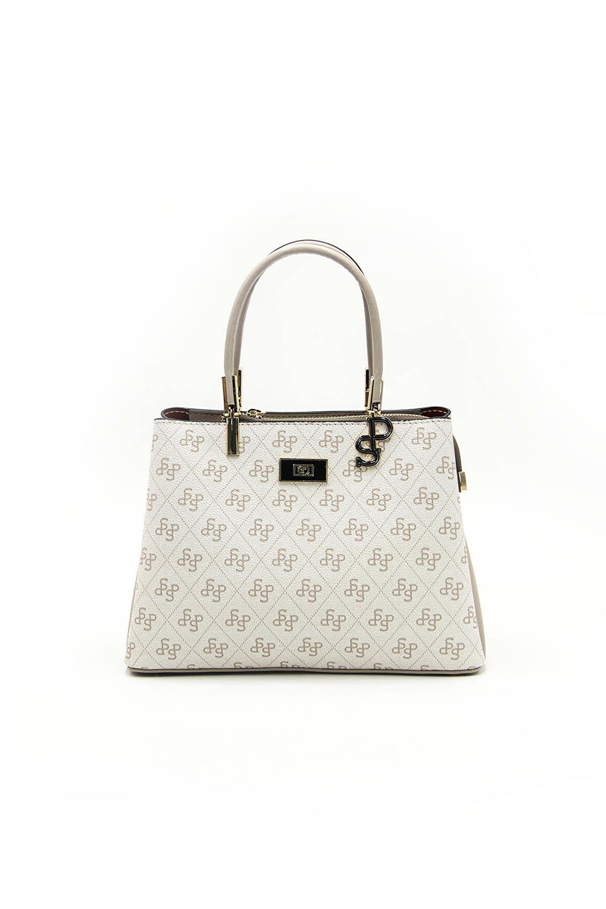 Kadın Omuz Çantası 1098-44110 SİLVER POLO Kadın ÇANTASI M178 BEJ-MAT KUM