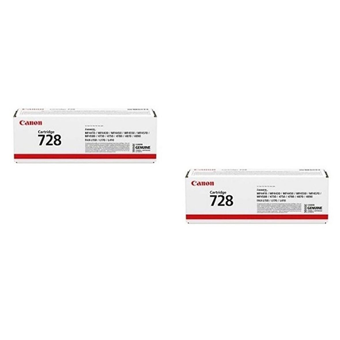 Canon CRG-728 Orjinal Toner 2'Lİ Avantaj Paket MF-4770n