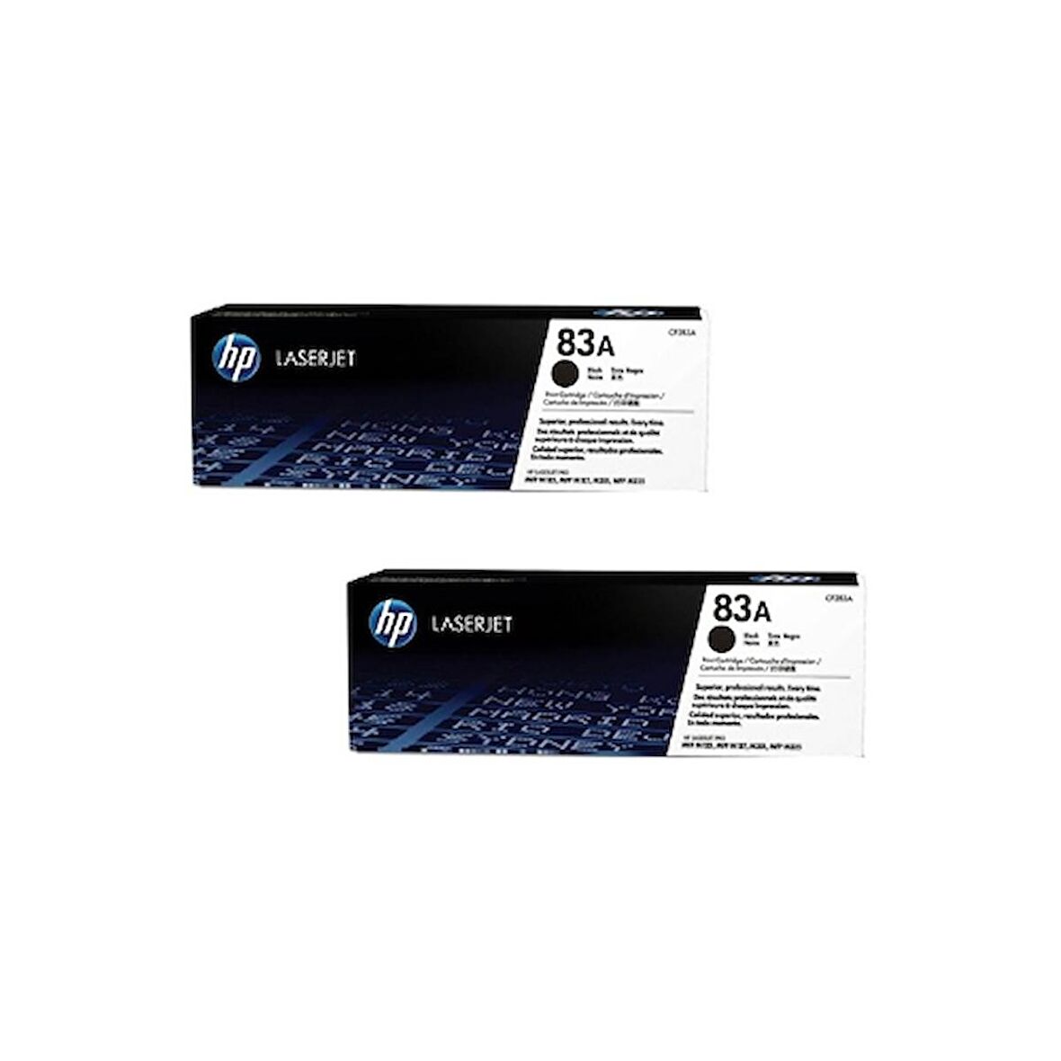 Hp (83A) CF283A Orjinal Toner 2'Lİ Avantaj Paket CF484a