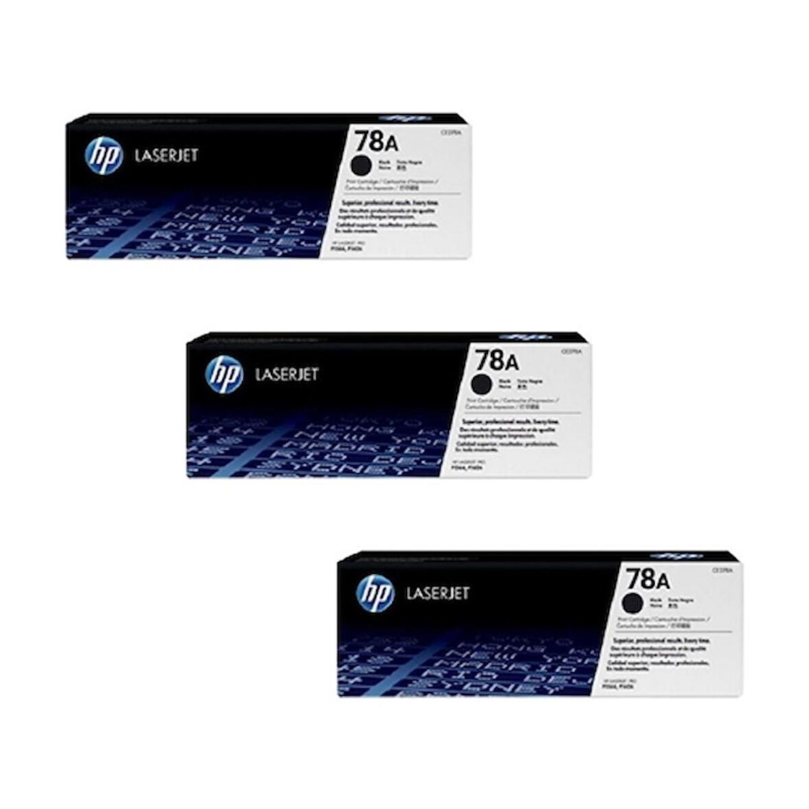 Hp (78A) CE278A Orjinal Toner 3'LÜ Avantaj Paket M1530