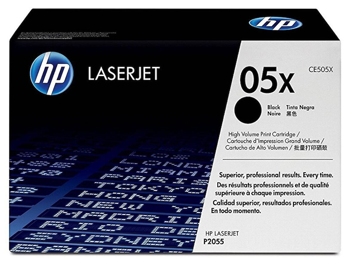Hp (05X) CE505X Orjinal Toner Yüksek Kapasite P2055d