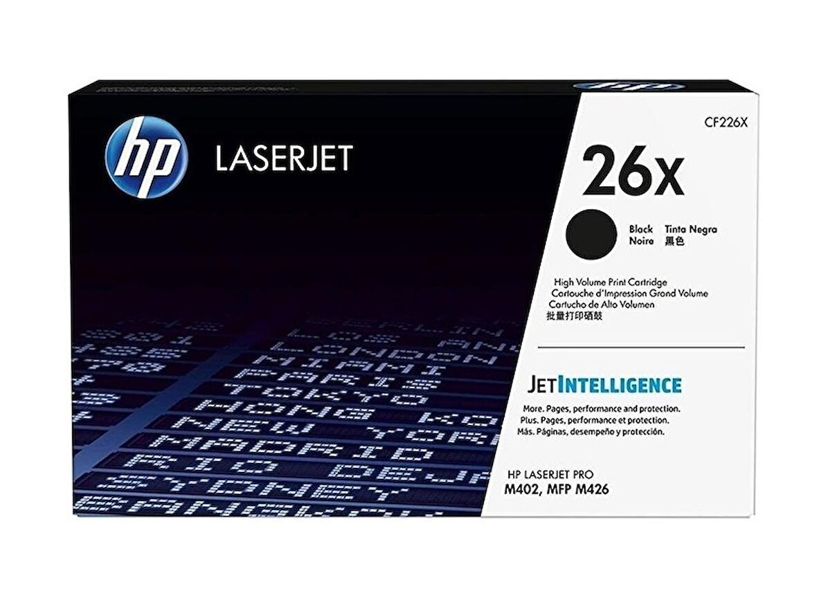 Hp (26X) CF226X Orjinal Toner Yüksek Kapasite C5J91a