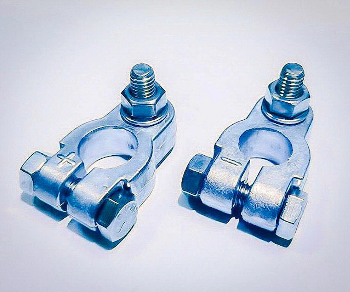 Kurşun Kutup Başı Takım ( ) (-) 8mm Krom Civata Marin Akü Kutupbaşı