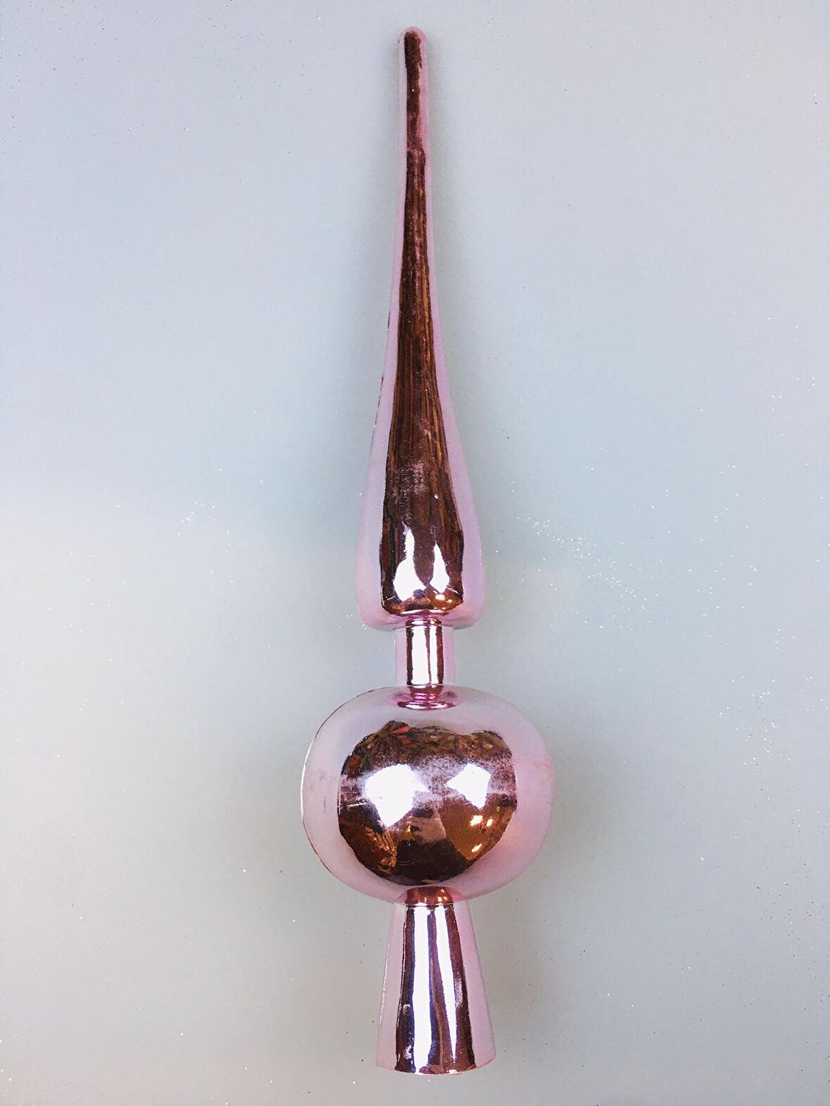 YILBAŞI TEPELİK PEMBE METALİK 29CM