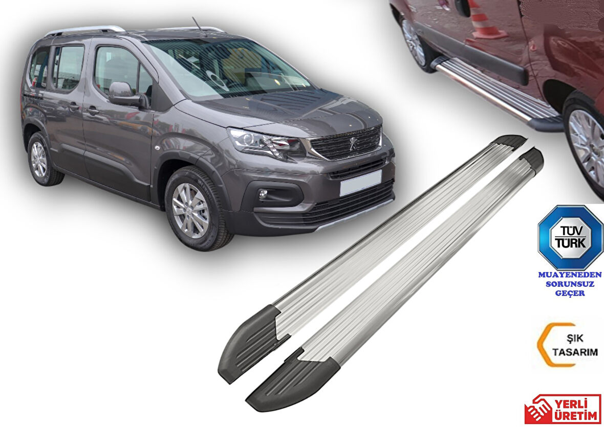 Peugeot Rifter Yan Basamak 2019 2020 2021 Kısa Şase