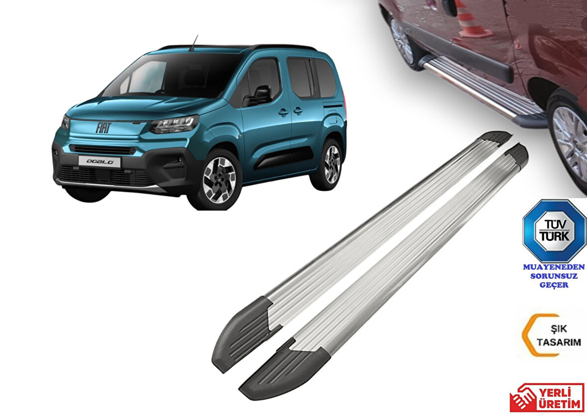 DOBLO 2024 2025 KISA ŞASE YAN BASAMAK KORUMA