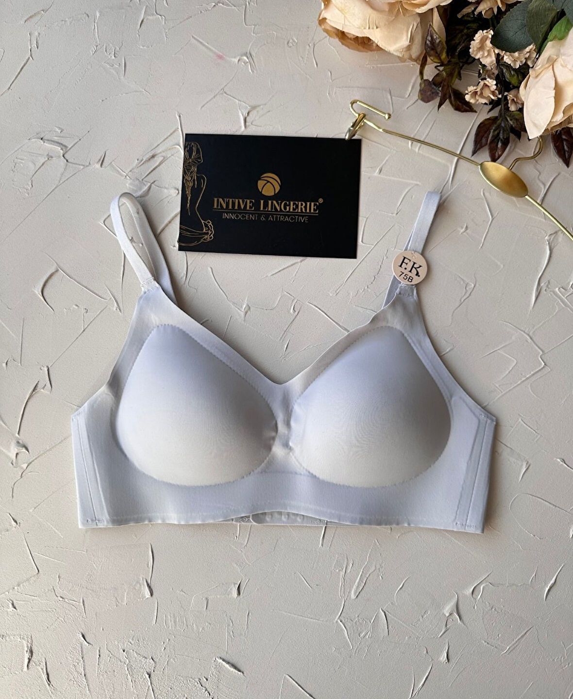 Carma İthal Balensiz Dikişsiz İce-Silk Yarı Push-up İnce Askılı Sütyen