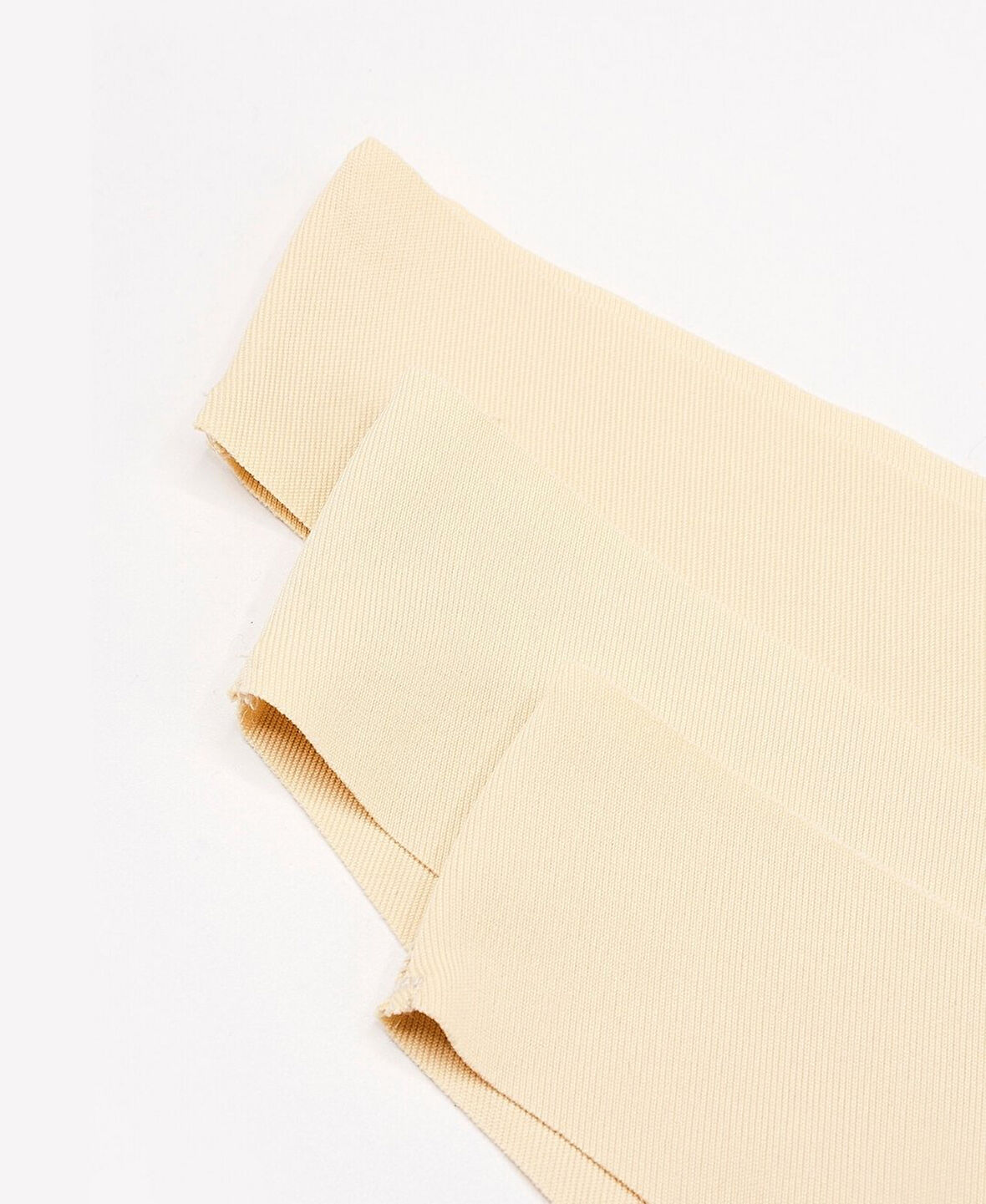 NBB Lazer V Kesim Yüksek Bel 3'lü Paket Külot (Bordo, Ten, Siyah, Pudra)