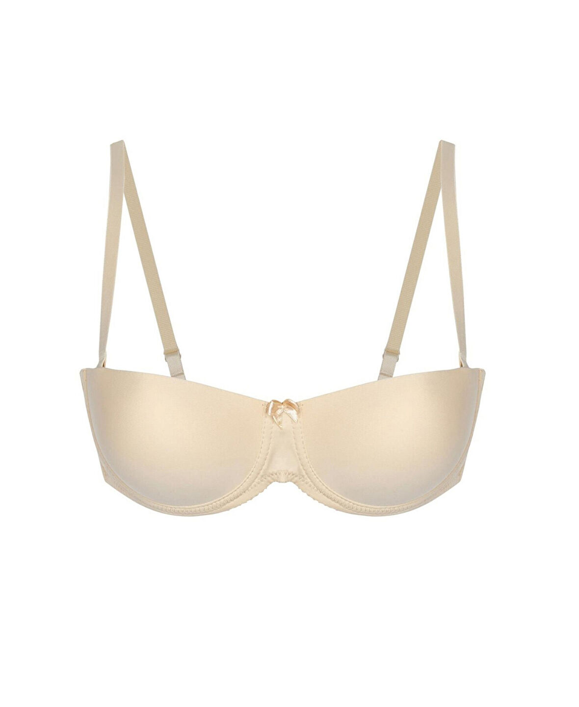 NBB Dolgusuz Desteksiz Straplez Cuplı Basic Sütyen- 3510